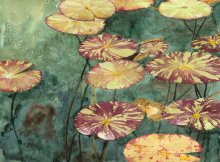 Kauai Artwork by Hawaii Artist Emily Miller - Lily Pads