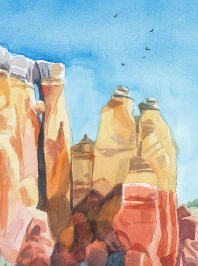 Detail , - beach, ocean, sea, coast, na pali, napali, cliffs, coast, mountains artwork by Emily Miller