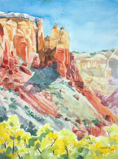 Hanging Rock at Kitchen Mesa, 2024