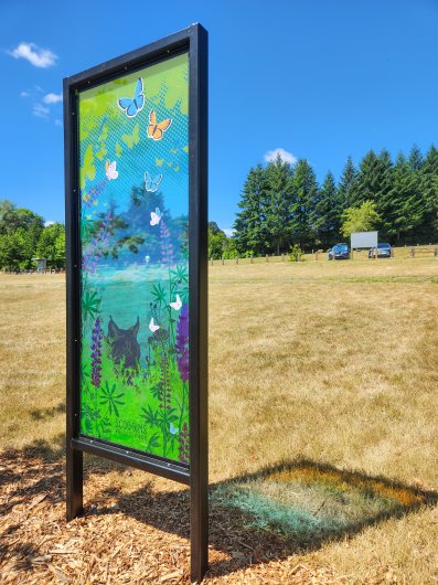  Bobcat Cove, Wonder Windows -  artwork by Emily Miller