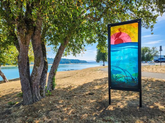  C-Ramp Pier, Wonder Windows -  artwork by Emily Miller