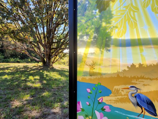 Mega Basket, Ghost Net Baskets -  artwork by Emily Miller