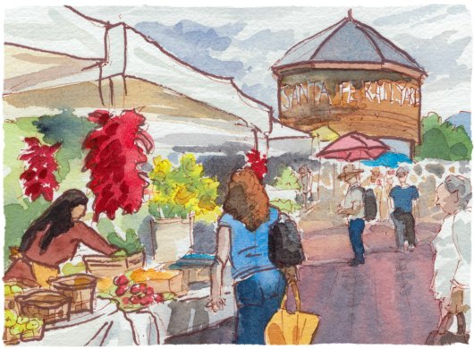 Santa Fe Railyard Market
