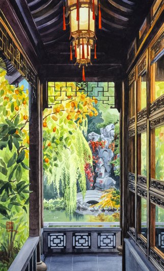 Promise of Sweetness - Persimmon Tree at Lan Su, 2026