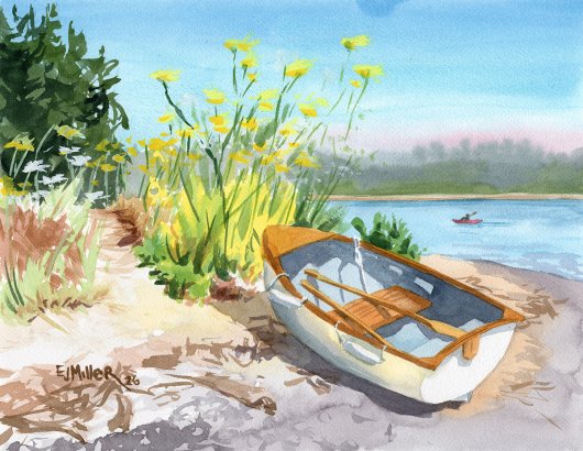 Rowboat at Vashon Island