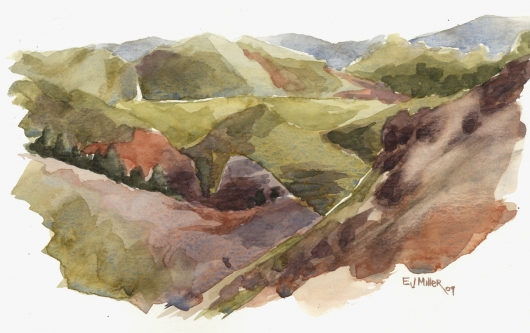 Plein Air at Waimea Canyon, $195 