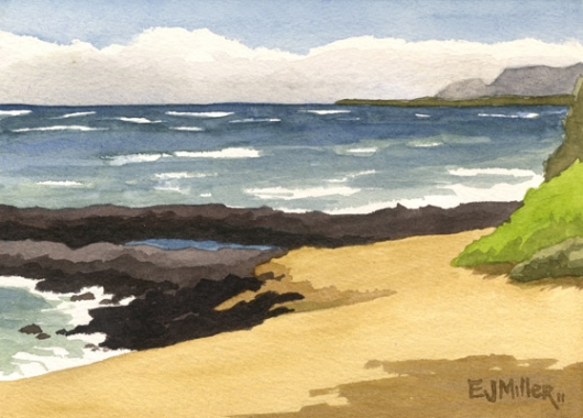 Plein Air at Bullshed beach