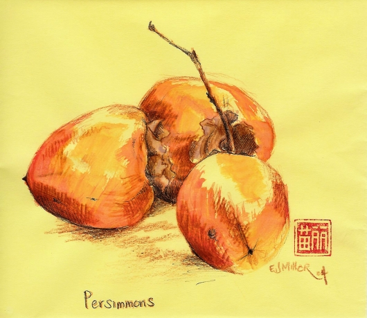 Still Life, Persimmons, 2004