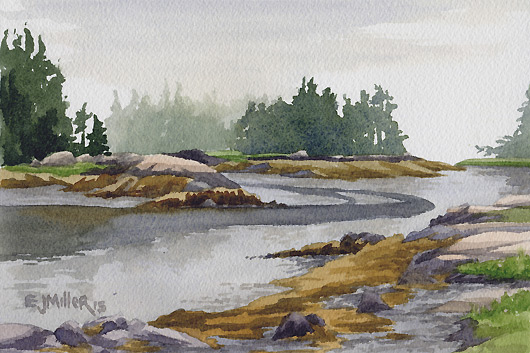 Islands at Low Tide, Deer Isle