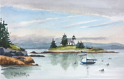 Pumpkin Island Lighthouse