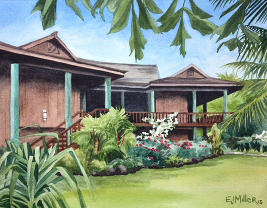 Poipu tropical home •