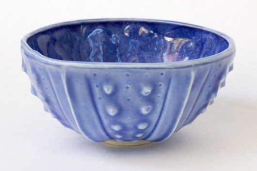 Urchin Rice Bowl - Deep Blue, $30 