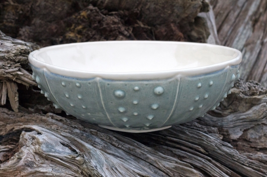  Urchin Mini bowl - white, Urchin Bowls -  artwork by Emily Miller