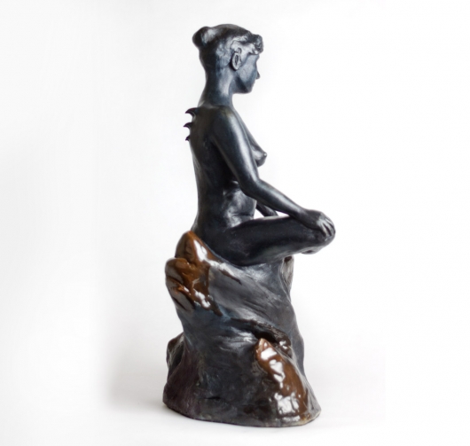  Night Sea, Ceramics - nude, sculpture, ceramics artwork by Emily Miller