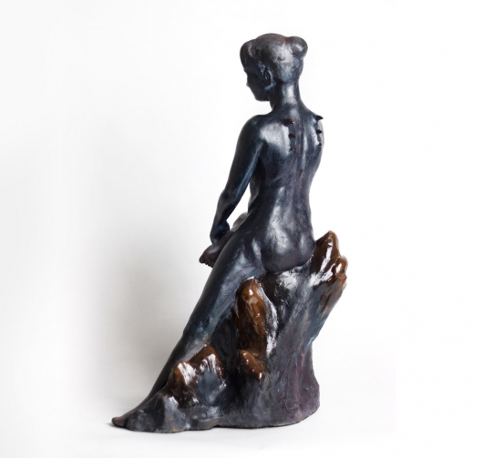  Night Sea, Ceramics - nude, sculpture, ceramics artwork by Emily Miller