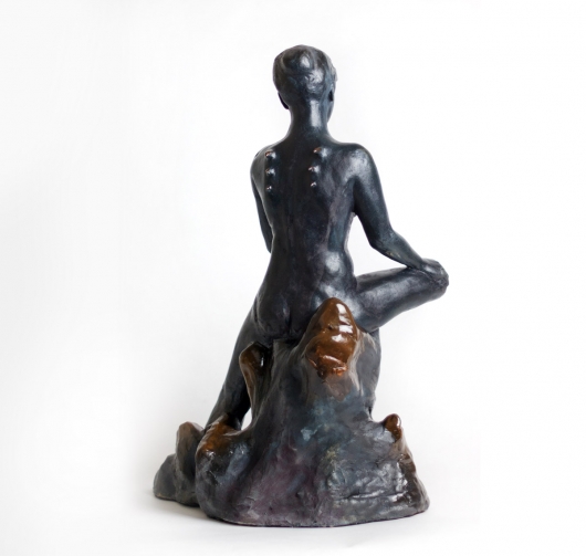 Night Sea, Ceramics - nude, sculpture, ceramics artwork by Emily Miller