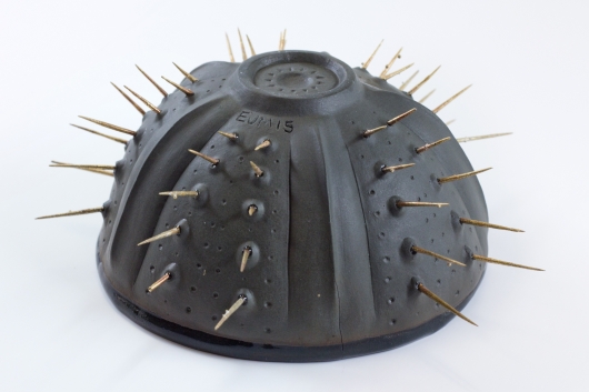  Black Spike urchin bowl, Urchin Bowls -  artwork by Emily Miller
