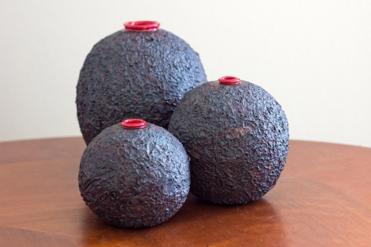  Lava Pots, Ceramics -  artwork by Emily Miller