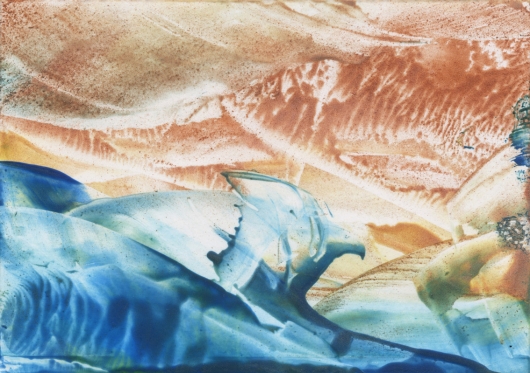 tideline ii, ocean -  artwork by Emily Miller