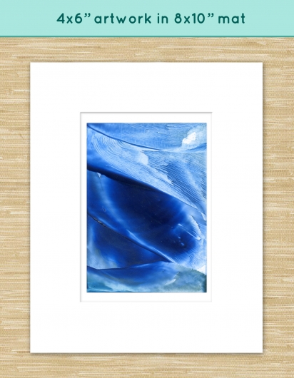  deep ii, ocean -  artwork by Emily Miller