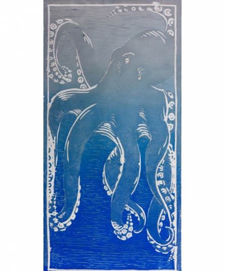 he'e - blue / silver, 2014