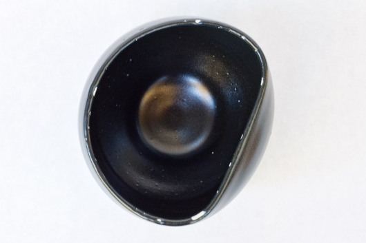  Small Bowl - black fold, Ceramics -  artwork by Emily Miller