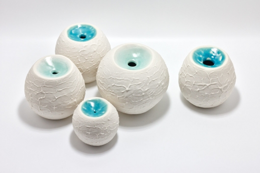 Lagoon Pots, Ceramics -  artwork by Emily Miller