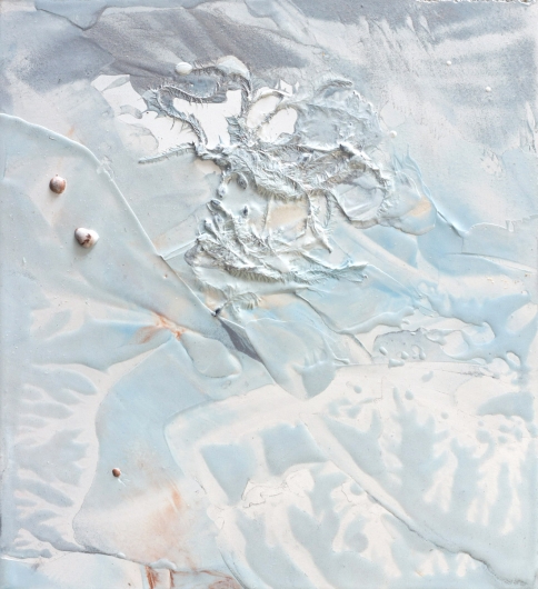  River's Edge, Winter (triptych), cascadia winter -  artwork by Emily Miller
