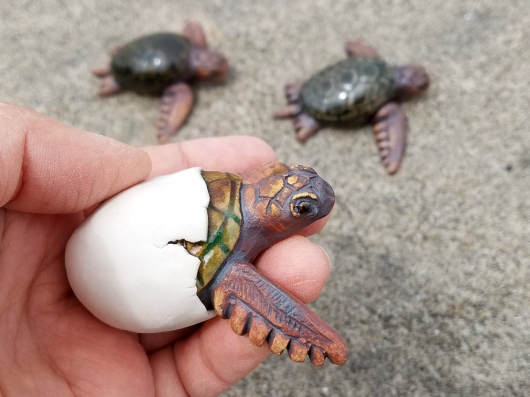 Hatching Turtle, $80 