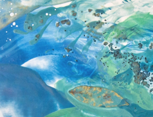  River to Sea: Shallows II, River to Sea -  artwork by Emily Miller