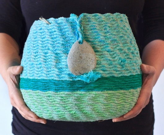 ***PRE-ORDER*** Custom Ghost Net Basket, Ghost Net Baskets -  artwork by Emily Miller