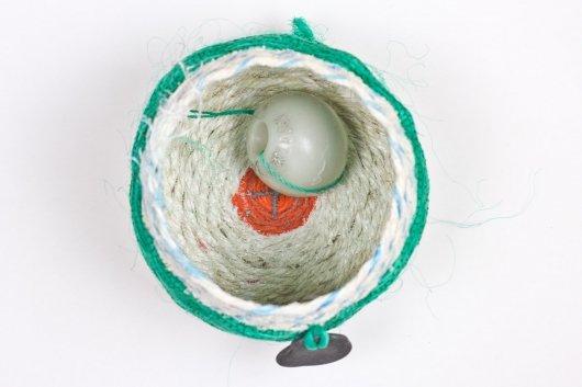  Ukidama - Japanese Oregon Baskets, Ghost Net Baskets -  artwork by Emily Miller
