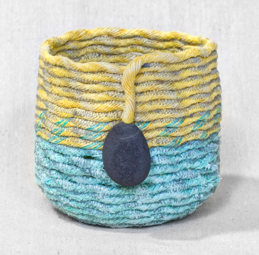  Beehives - Oregon Baskets, Ghost Net Baskets -  artwork by Emily Miller