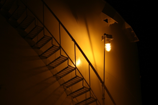 Spiral Stairs,  -  artwork by Emily Miller