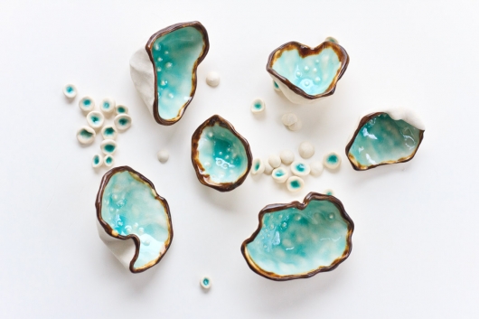 Sea Seeds, Ceramics -  artwork by Emily Miller