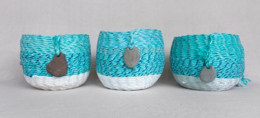  Urchin Rice Bowl - Teal Twilight, Urchin Bowls -  artwork by Emily Miller