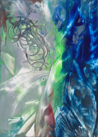 Living Waters II, ocean -  artwork by Emily Miller