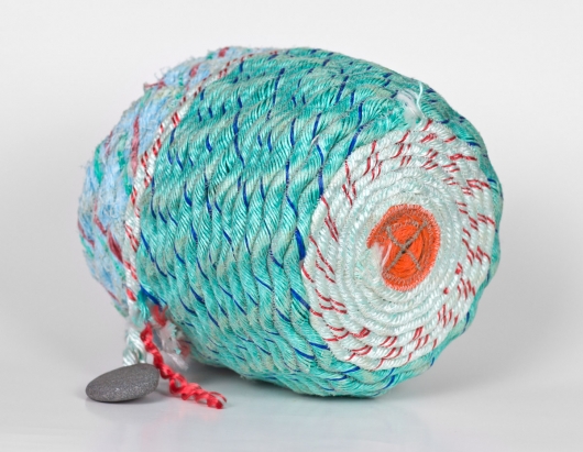  Mint Twist Baskets, Ghost Net Baskets -  artwork by Emily Miller