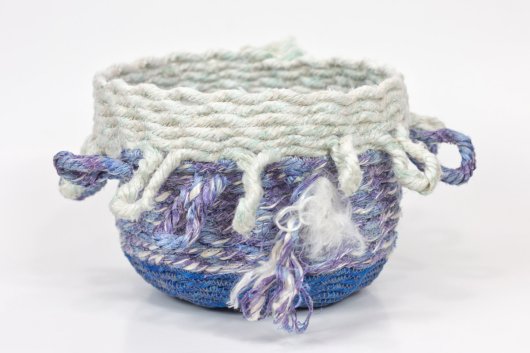  Lupine Baskets, Ghost Net Baskets - stonington baskets artwork by Emily Miller