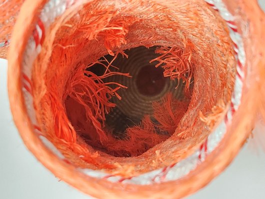  Triple Neck Colony, Ghost Net Baskets -  artwork by Emily Miller