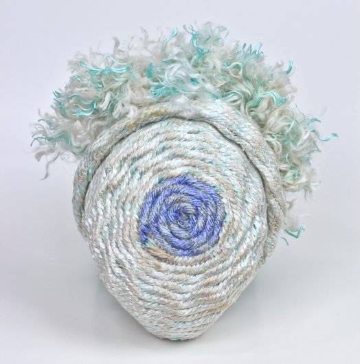  Barnacle Nests, Ghost Net Baskets -  artwork by Emily Miller