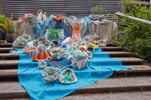  Undersea Garden, Ghost Net -  artwork by Emily Miller