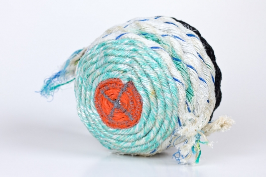  Wrackline Baskets - Mussel Shoals, Ghost Net Baskets -  artwork by Emily Miller