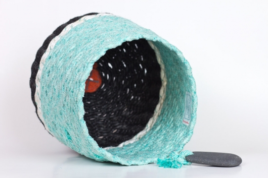  Glacial Coast Baskets, Ghost Net Baskets -  artwork by Emily Miller