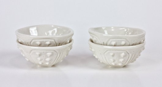 Urchin Mini bowl - white, $65.00 Set of 4.    