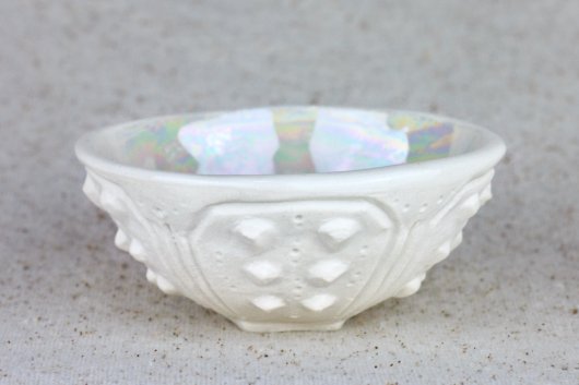 Urchin Mini bowl - white, Urchin Bowls -  artwork by Emily Miller