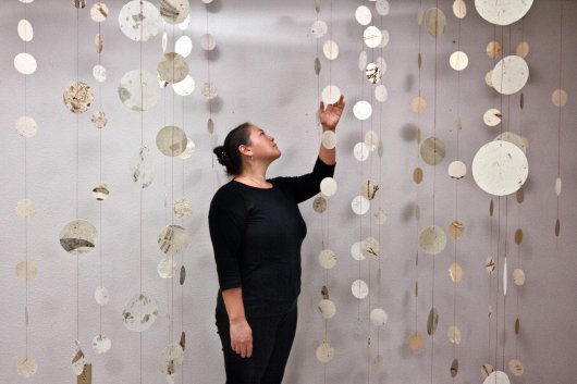 1000 Moons, installations -  artwork by Emily Miller