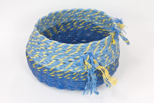  Big Fish Basket, Ghost Net Baskets - , stonington baskets artwork by Emily Miller
