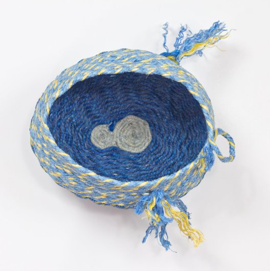 Big Fish Basket, Ghost Net Baskets - , stonington baskets artwork by Emily Miller