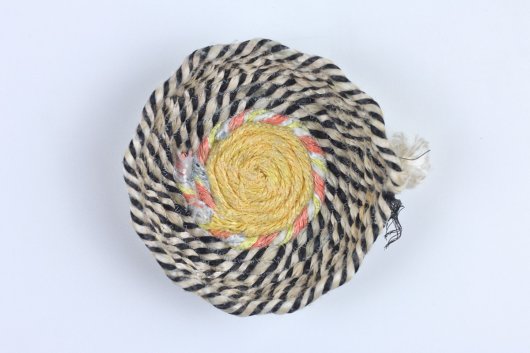 Zebra Moray Bowls (Peachy Stripe), $40 